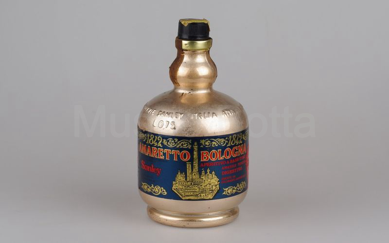 SANLEY - AMARETTO BOLOGNA bottiglia color oro 0,75 litri