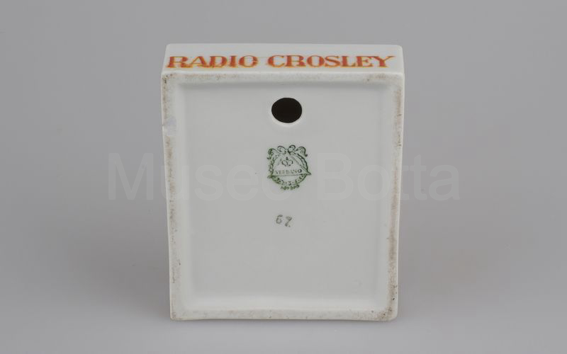 RADIO CROSLEY - VIGNATI MENOTTI - LAVENO MILANO posacenere