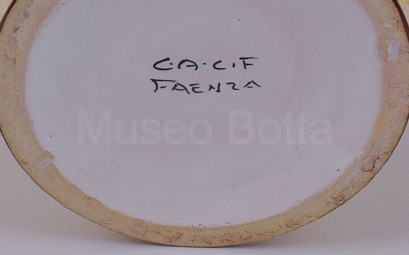 AMARENA FRUTTORO RINO GUBBIOLI LUGO vaso in  ceramica