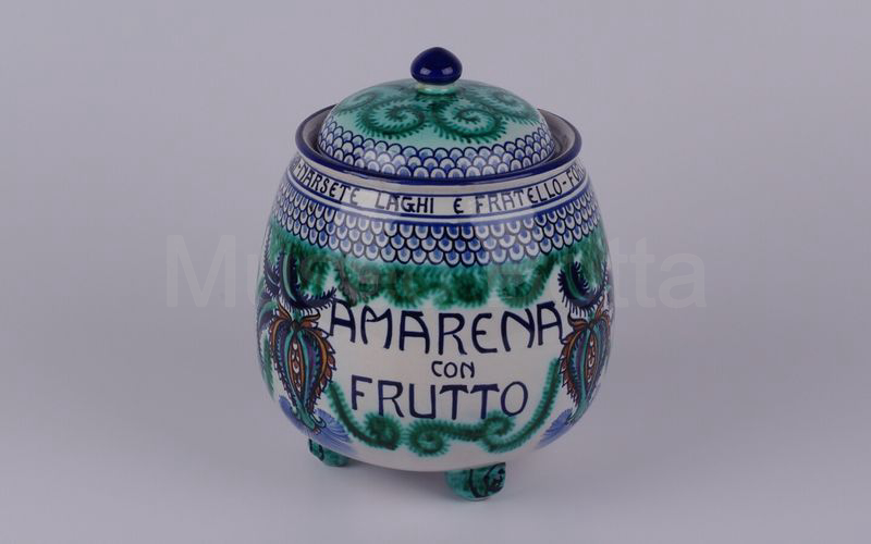 NARSETE LAGHI E FRATELLO - FORLÌ / AMARENA CON FRUTTO vaso in ceramica