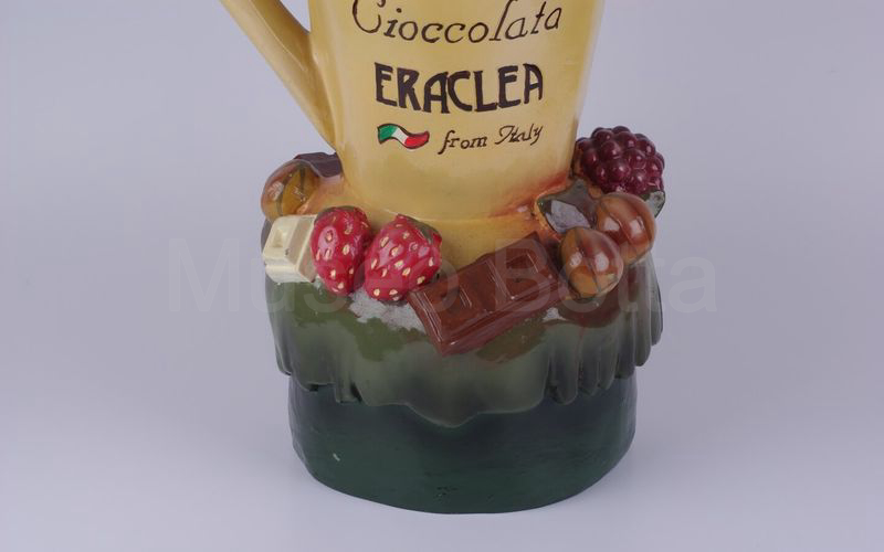 ERACLEA FROM ITALY 32 GUSTI DI CIOCCOLATA tazzona espositiva in resina