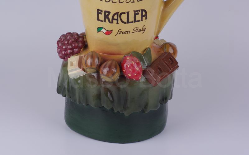 ERACLEA FROM ITALY 32 GUSTI DI CIOCCOLATA tazzona espositiva in resina