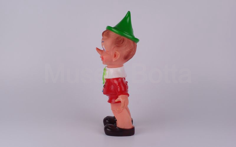 WALT DISNEY Pinocchio con trombetta in mano (Ledraplastic) H cm 36