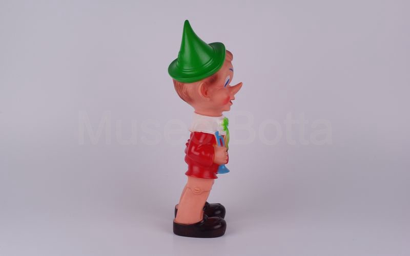 WALT DISNEY Pinocchio con trombetta in mano (Ledraplastic) H cm 36