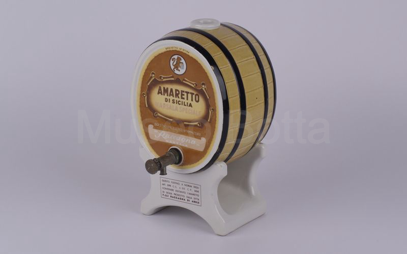 AMARETTO DI SICILIA MARSALA SPECIALE RACCAGNA botticella in ceramica