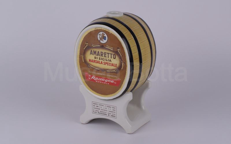 AMARETTO DI SICILIA MARSALA SPECIALE RACCAGNA botticella in ceramica