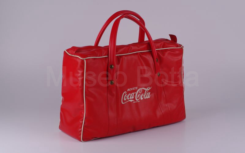 BEVETE COCA-COLA MARCHIO REG. borsa frigorifero (Renco Marwell Milano 1962)