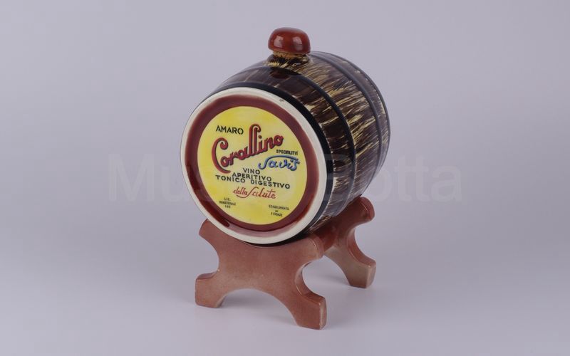 AMARO CORALLINO SPECIALITÀ SAVIS botticella in ceramica