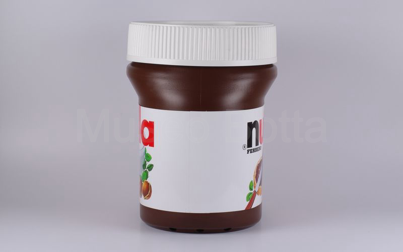 NUTELLA® FERRERO barattolo contenitore in plastica H cm 50,3