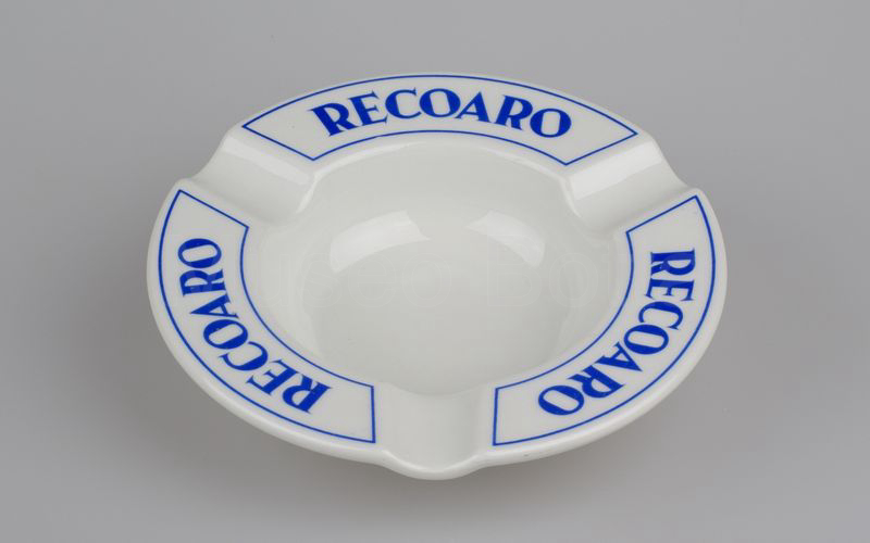 RECOARO RECOARO RECOARO posacenere circolare bianco