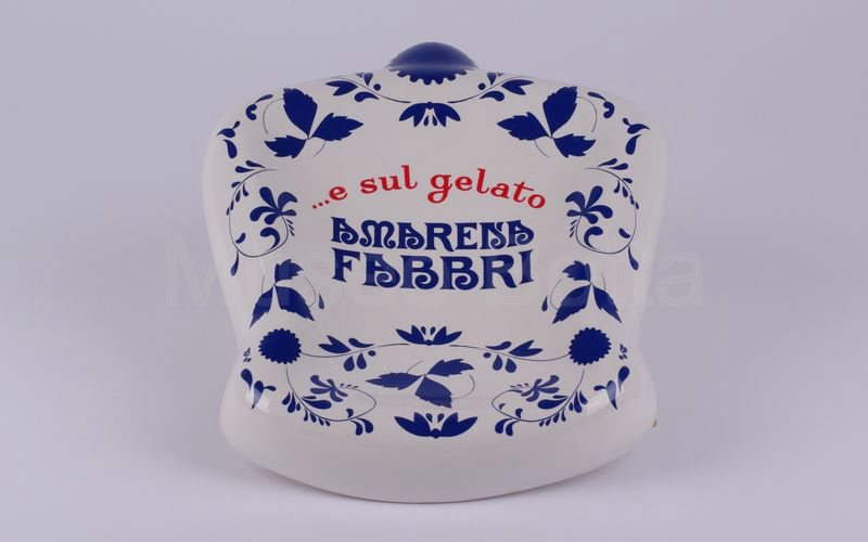 ... E SUL GELATO - AMARENA FABBRI rendiresto in ceramica a vaso Fabbri