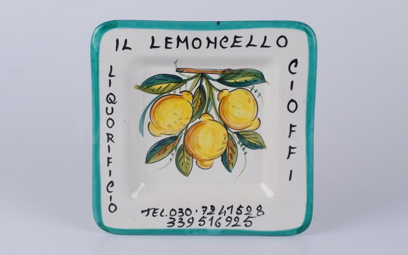 IL LEMONCELLO - LIQUORIFICIO CIOFFI piatto quadrato da parete