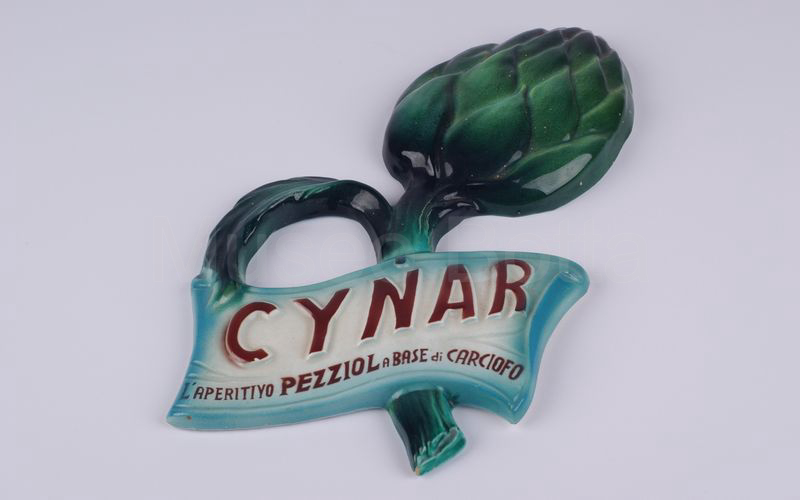 CYNAR / L'APERITIVO PEZZIOL A BASE di CARCIOFO pubblicità da muro