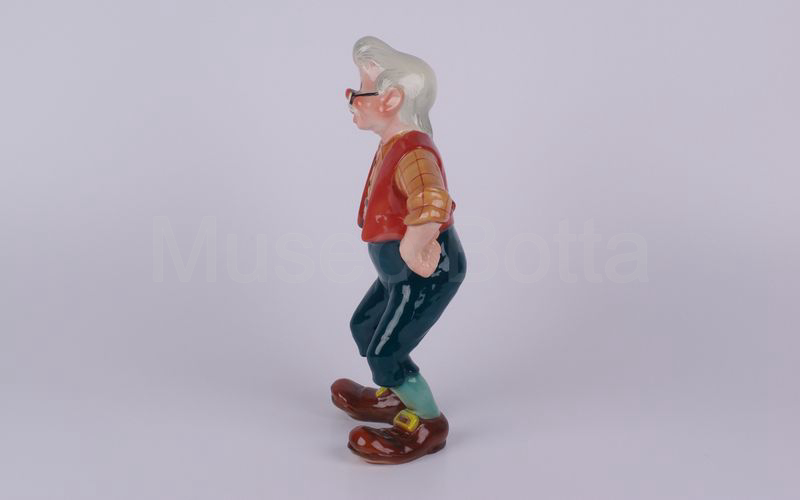 WALT DISNEY Geppetto in ceramica (Zaccagnini)