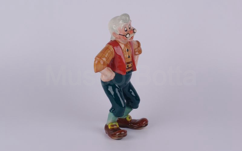 WALT DISNEY Geppetto in ceramica (Zaccagnini)