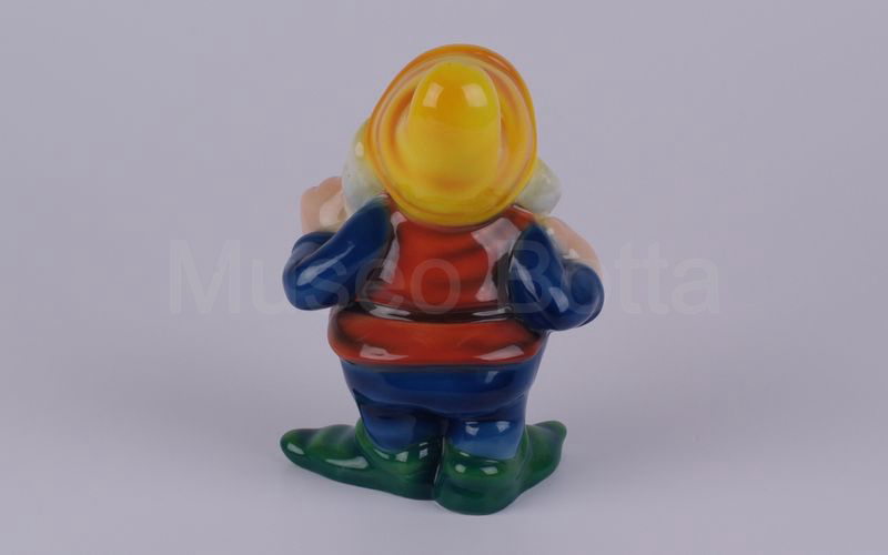 WALT DISNEY Gongolo in ceramica H cm 16,2 (Zaccagnini)