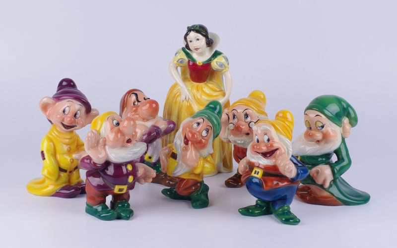 WALT DISNEY Gongolo in ceramica H cm 16,2 (Zaccagnini)