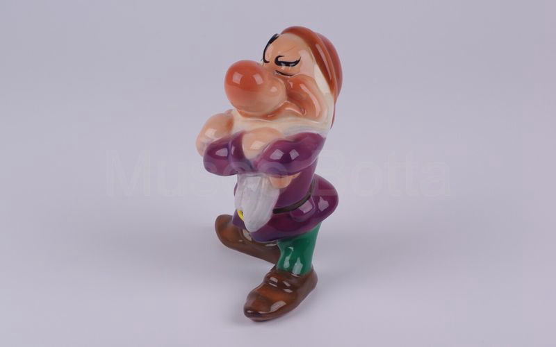 WALT DISNEY Brontolo in ceramica H cm 15,8 (Zaccagnini)