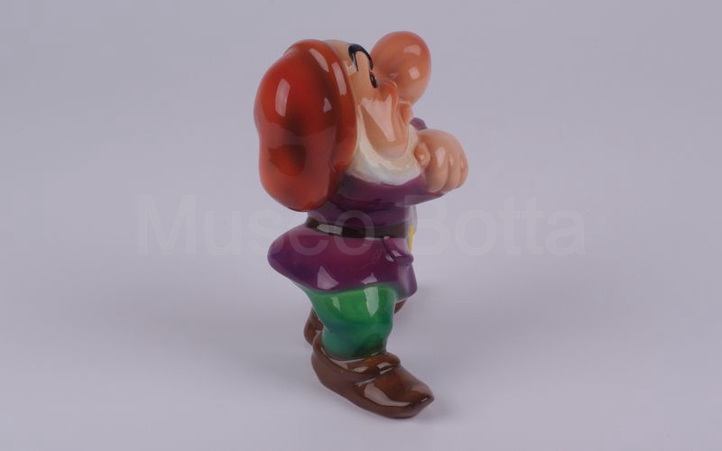 WALT DISNEY Brontolo in ceramica H cm 15,8 (Zaccagnini)