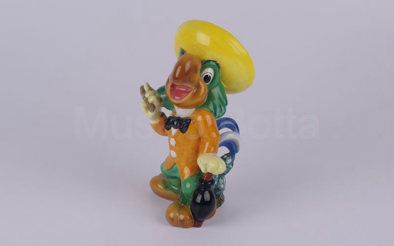 WALT DISNEY José Carioca in ceramica (Zaccagnini)