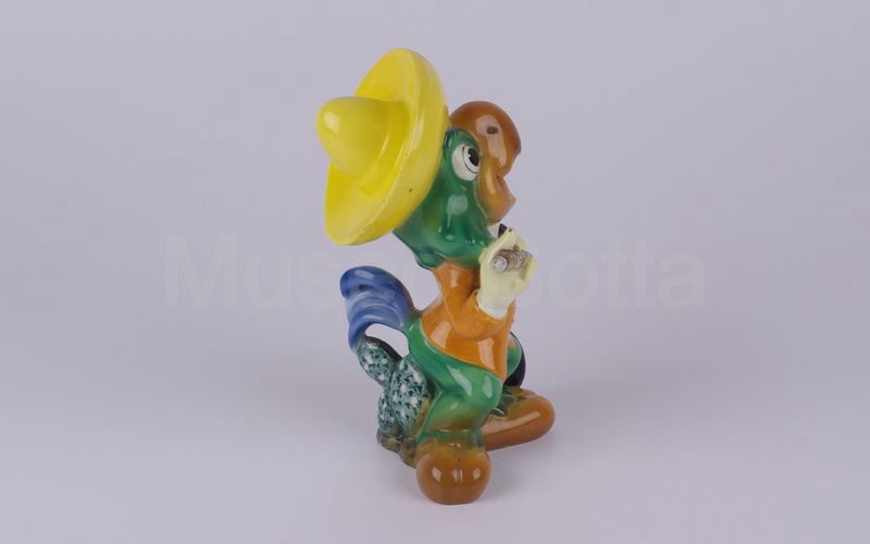 WALT DISNEY José Carioca in ceramica (Zaccagnini)