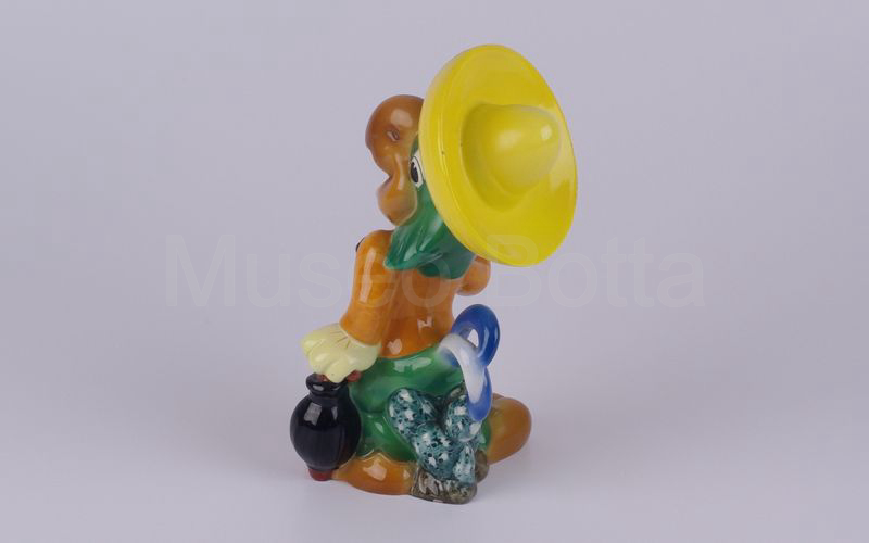 WALT DISNEY José Carioca in ceramica (Zaccagnini)