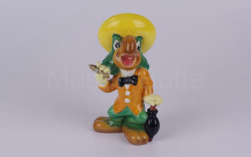 WALT DISNEY José Carioca in ceramica (Zaccagnini)