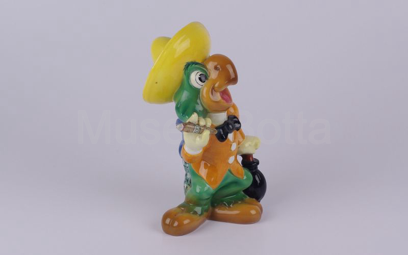 WALT DISNEY José Carioca in ceramica (Zaccagnini)