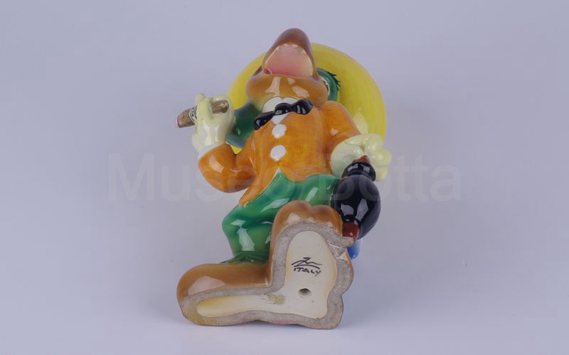 WALT DISNEY José Carioca in ceramica (Zaccagnini)