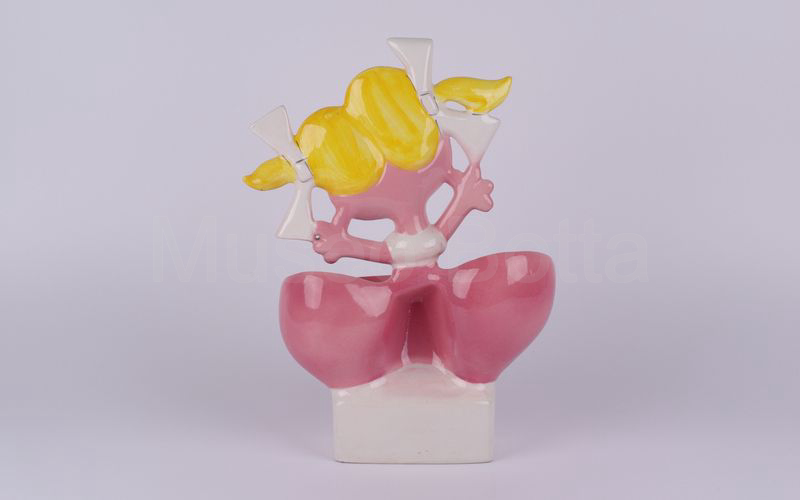 DONNA ROSA - MENTAL espositore in ceramica