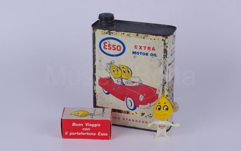 ESSO Goccia e Madame Esso portachiavi in plastica