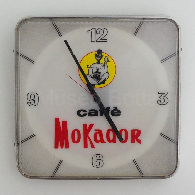 CAFFÈ MOKADOR orologio elettromeccanico in plastica da muro