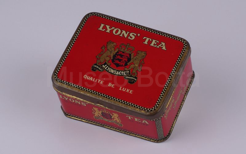 LYONS' TEA / QUALITÉ DE LUXE scatolina in latta