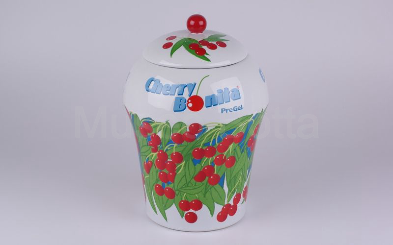 CHERRY BONITA PREGEL vaso in ceramica bianco