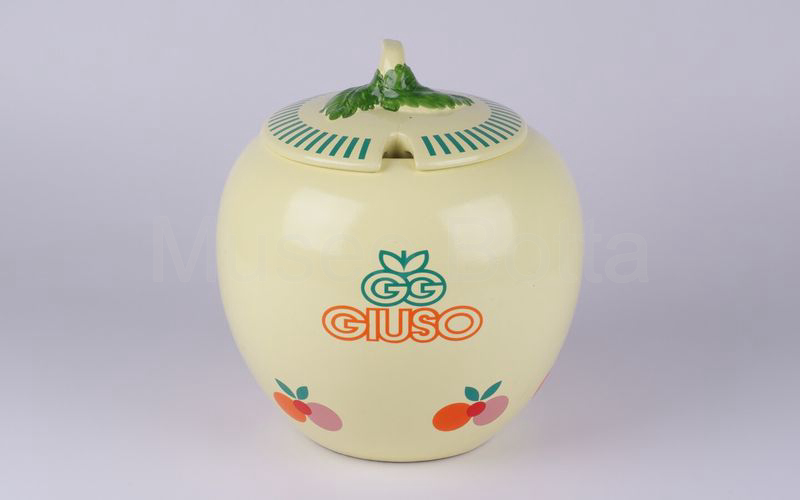 GG GIUSO vaso in ceramica panna