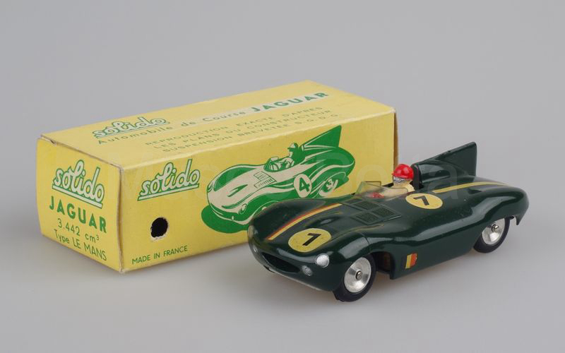 SOLIDO (100-3) Jaguar D Type 1954 Le Mans verde scuro