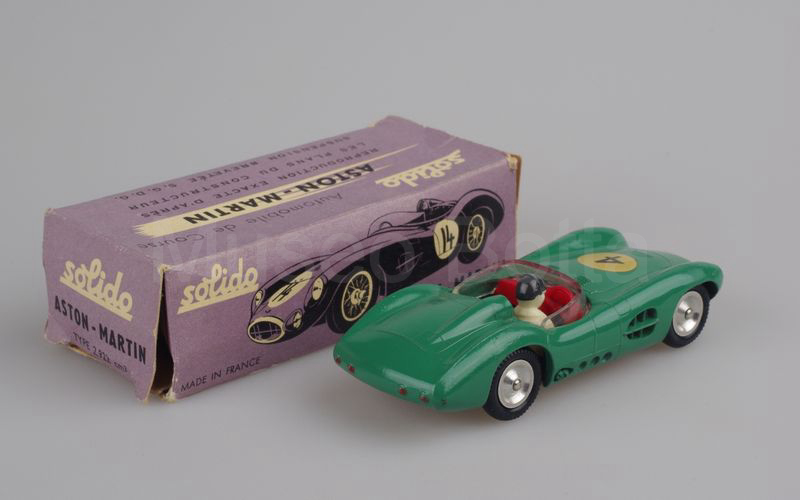 SOLIDO (107-1) Aston Martin 3L DBR1 1957 verde chiaro