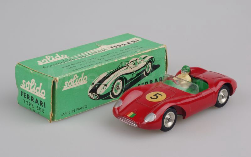 SOLIDO (103-2) Ferrari Type 500 Testa Rossa 1957 rosso vivo