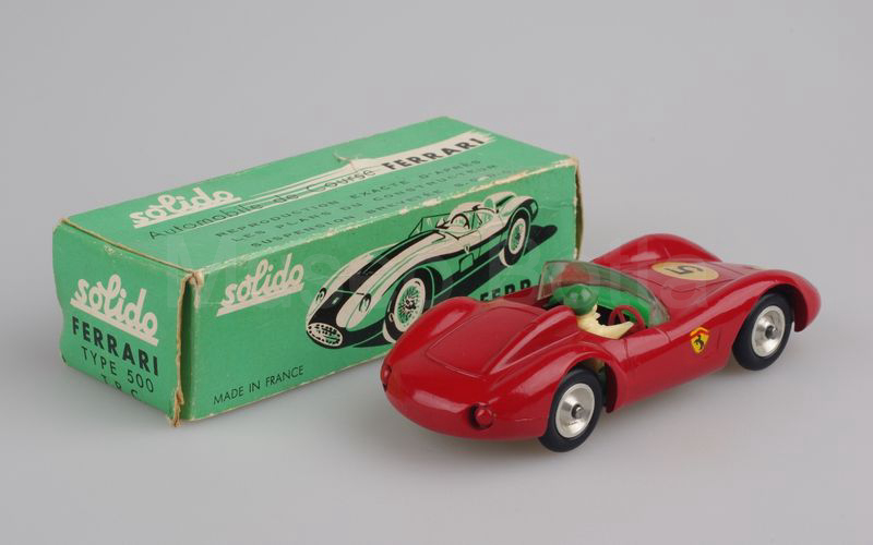 SOLIDO (103-2) Ferrari Type 500 Testa Rossa 1957 rosso vivo