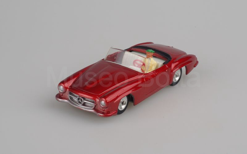 SOLIDO (105-3) Mercedes Benz 190 SL (W121) cabriolet 1955-1963 rosso metallizzato