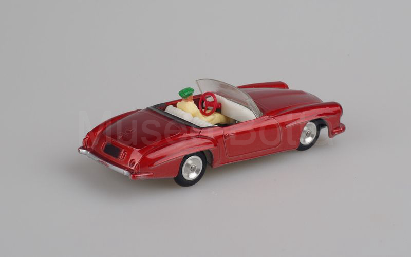 SOLIDO (105-3) Mercedes Benz 190 SL (W121) cabriolet 1955-1963 rosso metallizzato