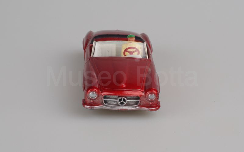 SOLIDO (105-3) Mercedes Benz 190 SL (W121) cabriolet 1955-1963 rosso metallizzato