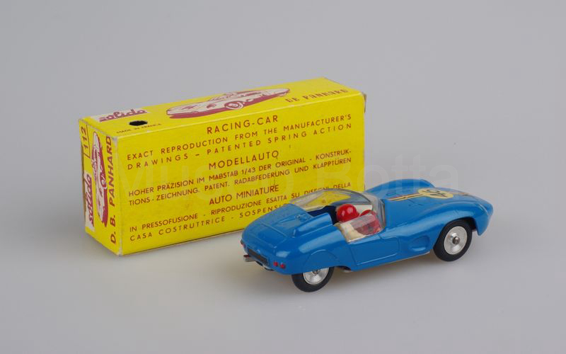 SOLIDO (112-1) DB Panhard HBR4 n° 46 Le Mans 1959 azzurro vivo