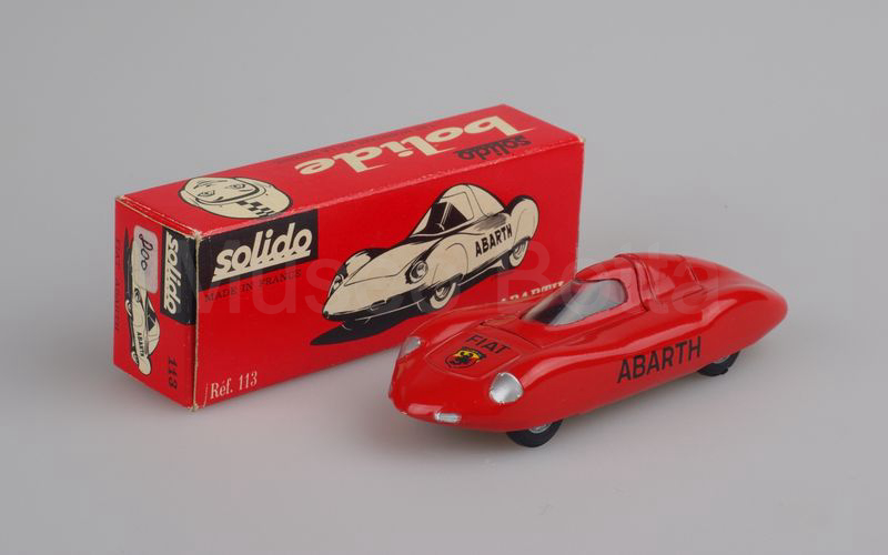 SOLIDO (113-7) Fiat Abarth 750 cm³ da record 1957 rosso vivo