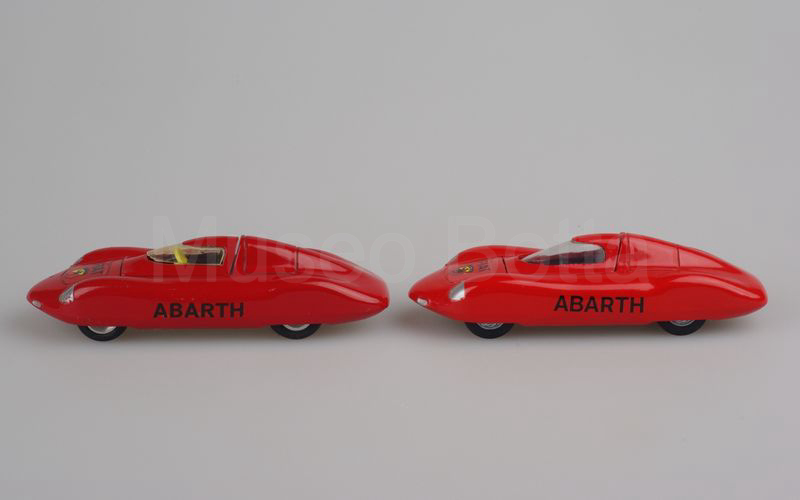 SOLIDO (113-7) Fiat Abarth 750 cm³ da record 1957 rosso vivo