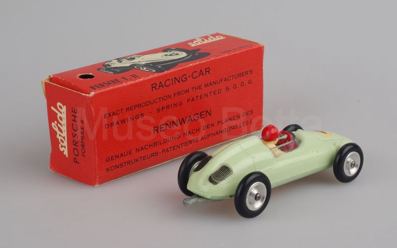 SOLIDO (117-3) Porsche F. 2 1960 verde pallido