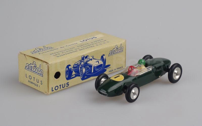 SOLIDO (118-1) Lotus 18 F. 1 1959 verde scuro