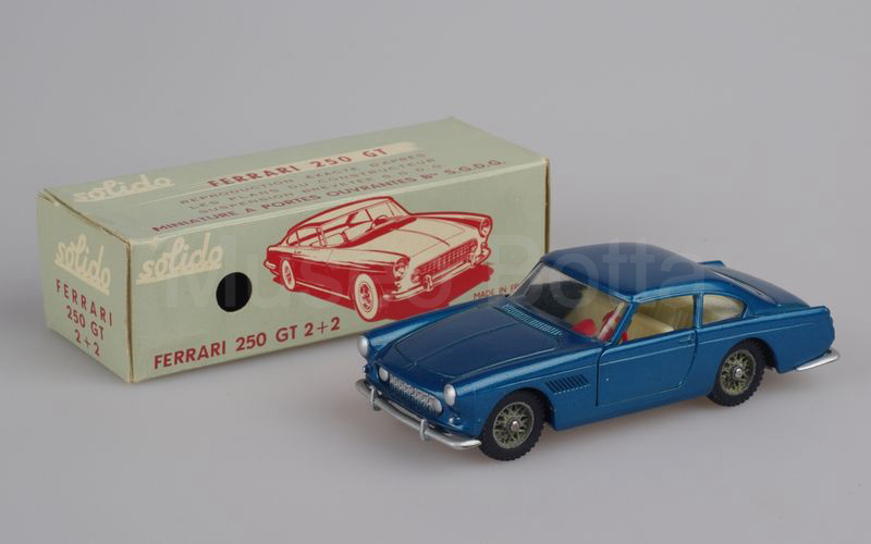 SOLIDO (123-1) Ferrari 250 GT 2+2 1960 blu metallizzato