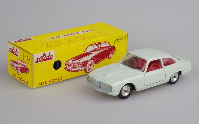 SOLIDO (125-1) Alfa Romeo 2600 Sprint coupé 1962 bianco