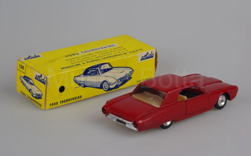 SOLIDO (128-1) Ford Thunderbird 3ª serie coupé 1961-1963 rosso scuro